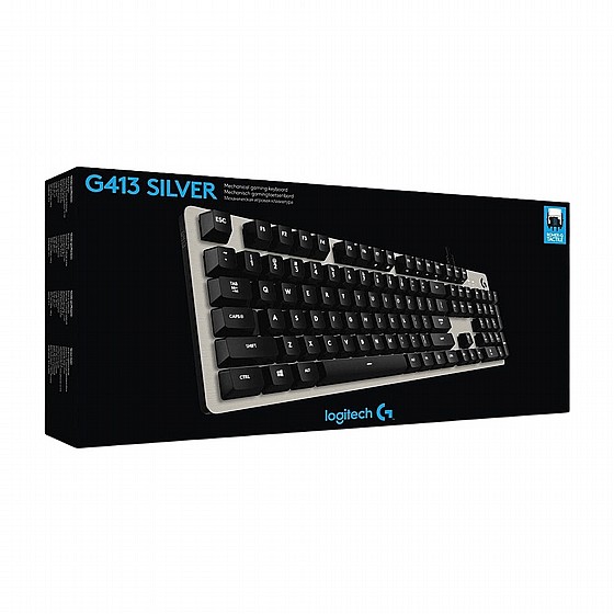 ����� ������ ������ �������� Logitech G413 ��� - SILVER