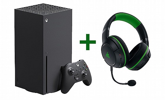 ������� Xbox Series X ���� 1TB  + ������ �������� RAZER KAIRA