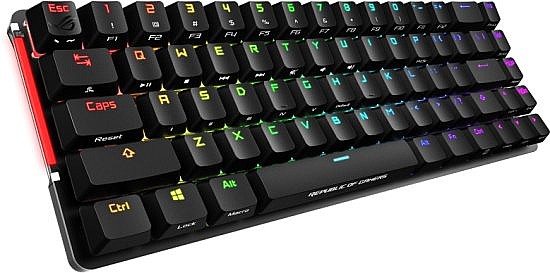 ����� ������� ������ ������� Asus ROG Falchion 65% Cherry MX RGB Red Switch