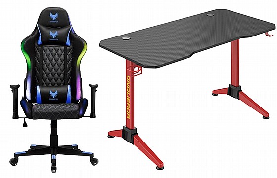 ����� ������� RAGNAR RGB RED  ���� 1.40 ���   +  ���� ������� ������ RGB � GT ELITE SPARKFOX GC65E