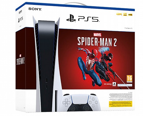 ���� ���������� 5 - Playstation 5 Bluray + Spiderman 2