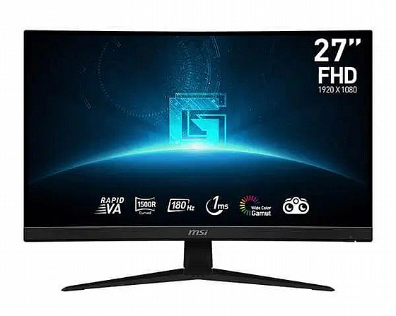 ��� ���� ���� "27 ��� Optix G27c4 ���� MSI, ��� ����� ���� �� 180Hz, ��� ����� �� 1ms