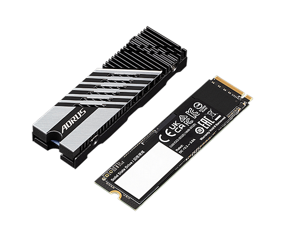 ���� ����� Gigabyte AORUS Gen4 7300 SSD 1TB - ����� ������ PS5