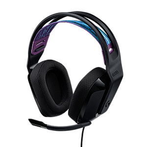 אוזניות גיימינג חוטיות LOGITECH G335 בצבע שחור אוזניות גיימינג חוטיות LOGITECH G335 בצבע שחור