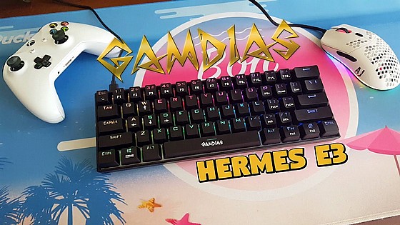 ����� ����� Gamdias  (60%) ��� HERMES E3 RGB (����)
