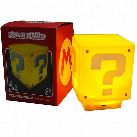 ����� "���� ����" �� ���� ���� - Super Mario Mini Question Block Light