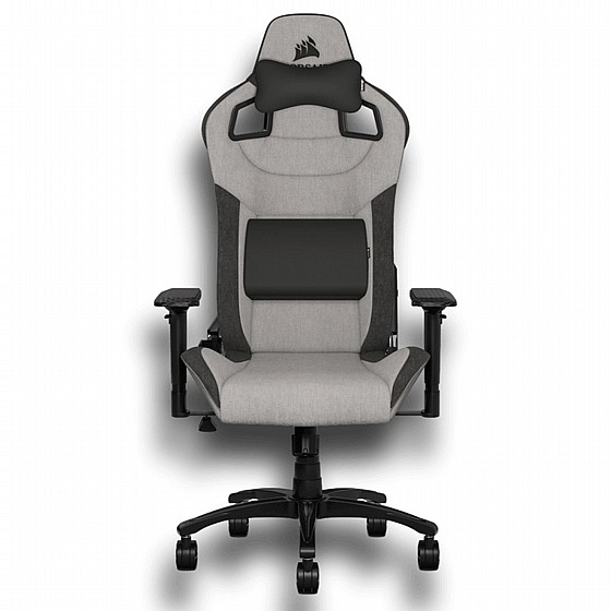 כיסא גיימינג בד CORSAIR T3 RUSH 2023 Fabric Charcoal/Grey