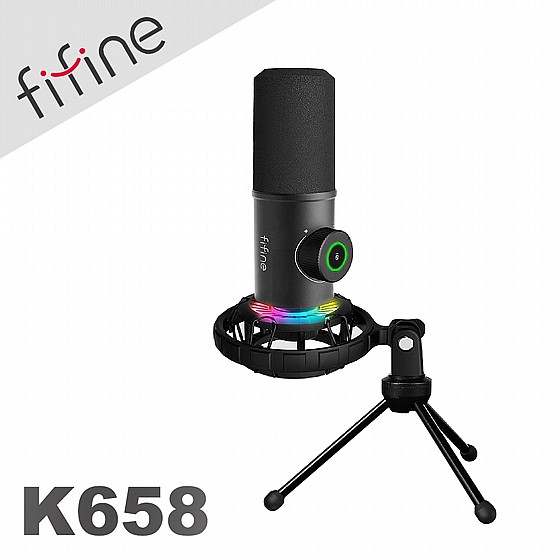 �������� ������ ������ �� ���� - Fifine K658 RGB 