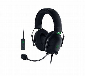 אוזניות גיימינג Razer BlackShark V2 USB בצבע שחור אוזניות גיימינג Razer BlackShark V2 USB בצבע שחור