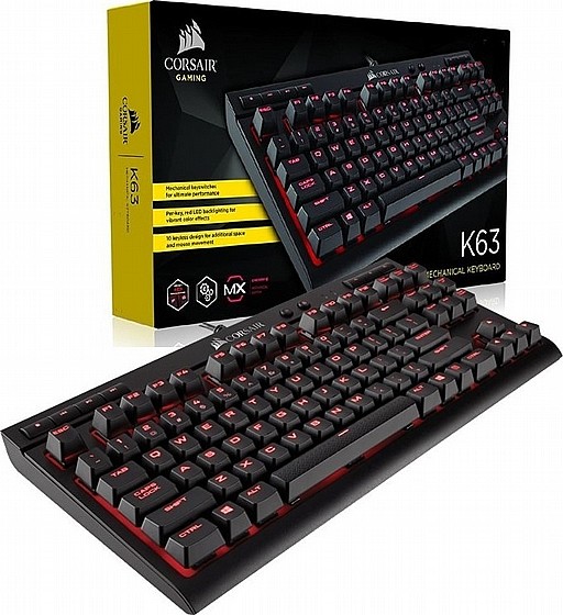 ����� ������ CORSAIR  K63 CHERRY RED