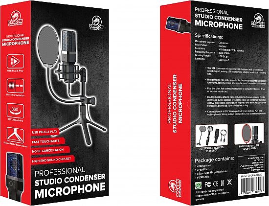 �������� ������ DRAGON  PRO CONDENSER  STUDIO KIT