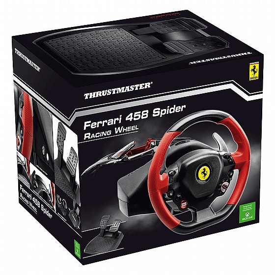 ��� FERRARI458 � SPIDER XBOX S/X ���� THRUSTMASTER