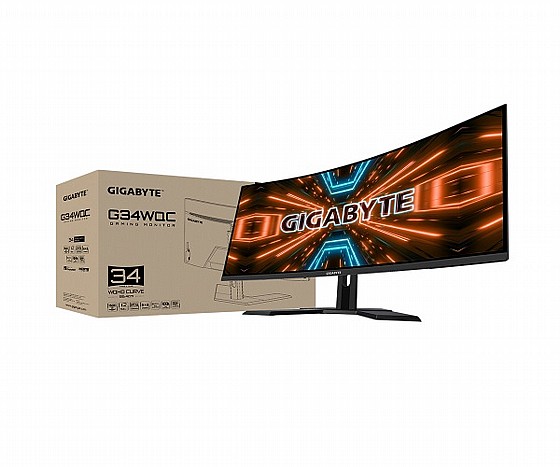 ��� 34 ���� 165HZ ����� GIGABYTE ��� G34WQC